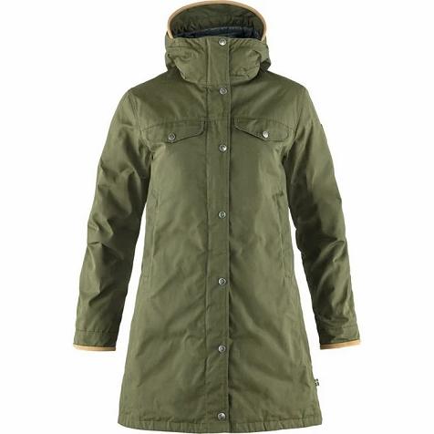 Fjallraven Women Greenland No. 1 Parka Green PH44822 Philippines